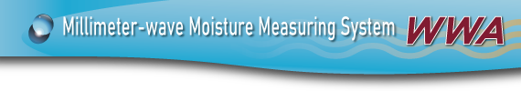 Millimeter-wave Moisture Measuring System WWA